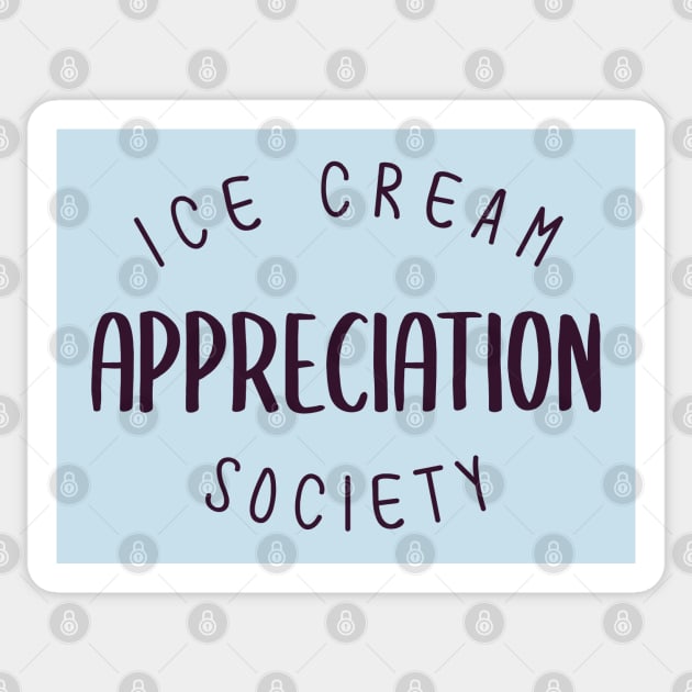 ice cream appreciation society - cyn Sticker by Egit